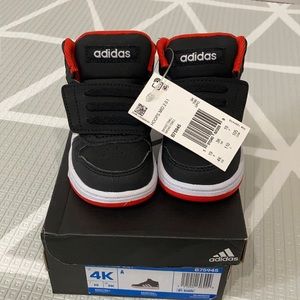 Size 4 boy toddler adidas sneakers